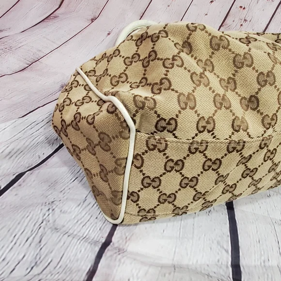 GUCCI GG SIGNATURE SUKEY HOBO BAG - Picture 7 of 15